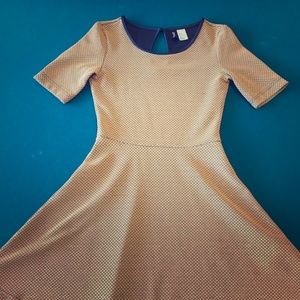 Mustard color dress
